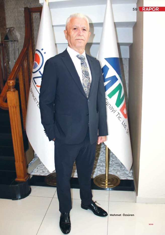 İYönetim Kurulu Başkanımız Sn. Mehmet Özsüren'in Rapor Dergisi/Ekim 2025 röportajından